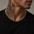Gold Cuban Chain Necklace 4mm