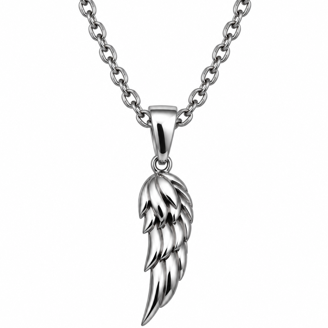 Wing Necklace Silver