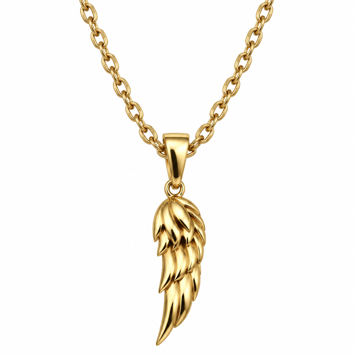 Wing Necklace Gold