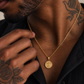 Vitruvian Necklace Gold